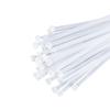 1000 PCS Self-locking Cable Tie,Nylon Tie,Zip Ties White/Black Plastic Strong Snap High Temperature Resistant Twine Tie Wire Tie