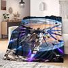 Gundam Universal Century Flannel Blanket Warm,Comfortable,Suitable for Bedrooms,Sofas,Beds,Chairs,Picnics,Travel