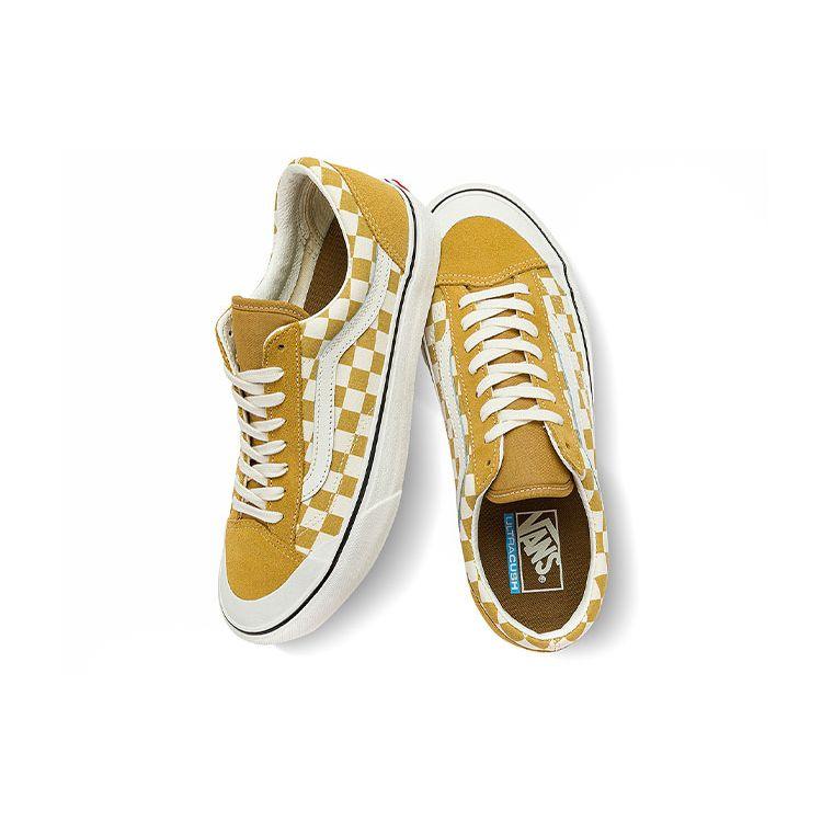 Vans Кроссовки унисекс Style 36 SF Checkerboard — горчично-золотые, коричнево-зефирные VN0A3ZCJB9I