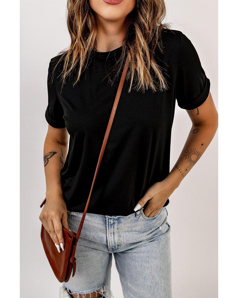 Azura Exchange Essential Crew Neck Tee