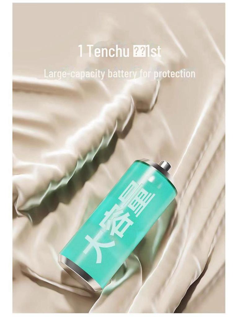 Беспроводной щипцы для завивки и выпрямитель для волос двойного назначения - USB-зарядка Mini для пушистых или прямых волос