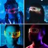 Colorful Luminous Glasses for Music Bar KTV Christmas Valentine's Day Party Decoration LED Goggles Festival Performance Props