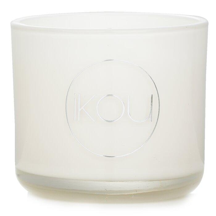 iKOU Essentials Aromatherapy Natural Wax Candle Glass - De-Stress (Lavender & Geranium) 100177
