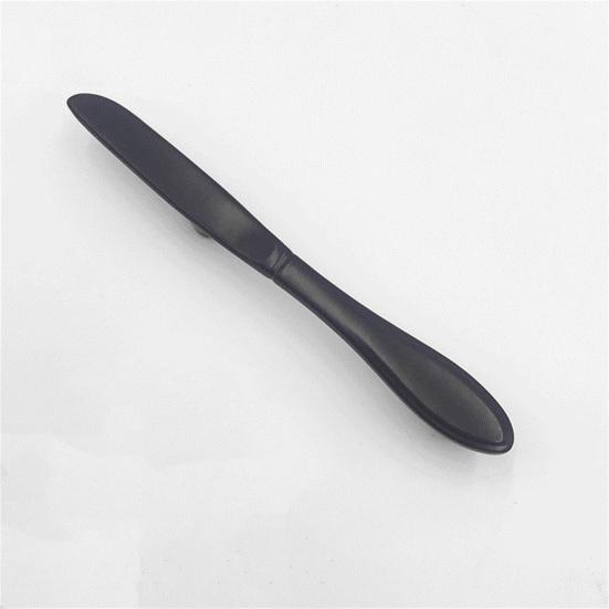 1 комплект, ручка для шкафа, креативная форма, нержавеющая ложка из цинкового сплава, стильная ручка для гардероба, домашняя ручка