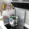 Маслоотражатель Кухонный из нержавеющей стали Маслоотражатель Утолщенный Высокотемпературный Газовая плита Теплоизоляционная пластина Легко чистить