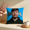 Trendy BBeastful Cushion Cover Stylish Washable Pillow Cover Ideal for Couch Bedroom Car Decoration