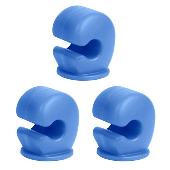 3 шт. кабельных органайзера изысканной формы супер мини ПВХ настольные держатели кабелей настенные маленькие подвесные стойки для дома