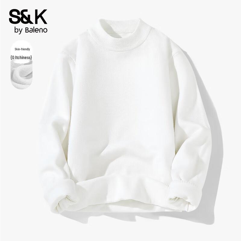 Мужской вязаный свитер с высоким воротником Baleno S&K