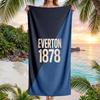 Everton Football Beach Towel Soft Microfiber Summer Towel Quick Dry Absorbent Towel for Beach Swimming Pool Travel