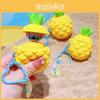 Stitch Pineapple Silicone Keychain Pendant Backpack Decoration Cute Gift Kids
