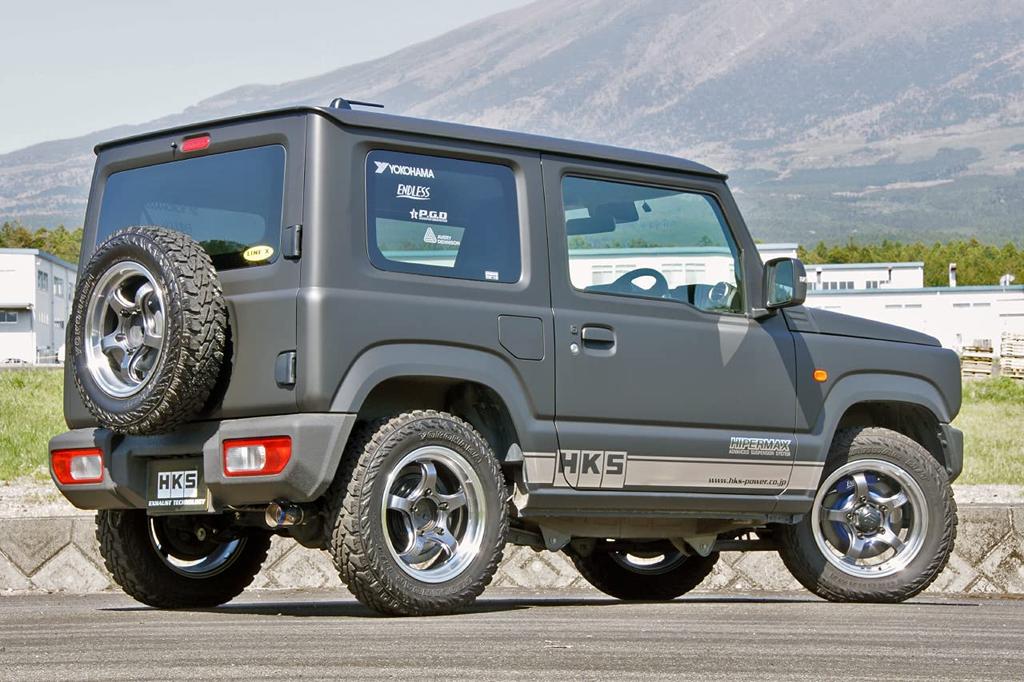 HKS Automotive Sports Muffler Legal Muffler Suzuki Jimny Sierra JB64W JB74W Vehicle Inspection Compatible Intake and Exhaust System Parts &