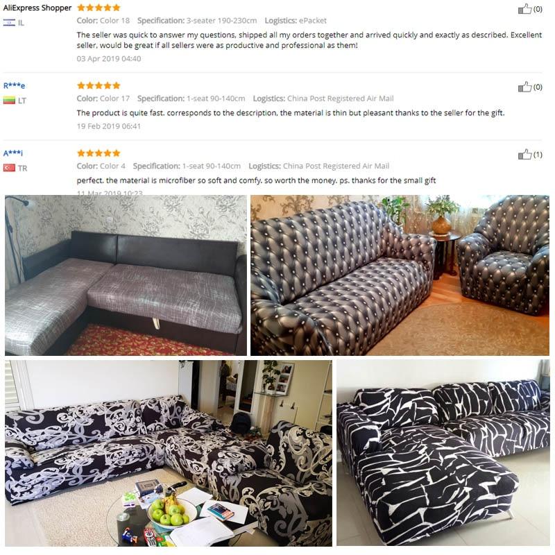 Чехлы на диван Four Seasons для гостиной, эластичный чехол для дивана, пылезащитный чехол, универсальный чехол для дивана, нескользящая плотная подушка