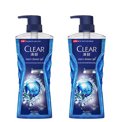 Гель для душа Clear для мужчин, балансирующий, контролирующий жирность, ледяной