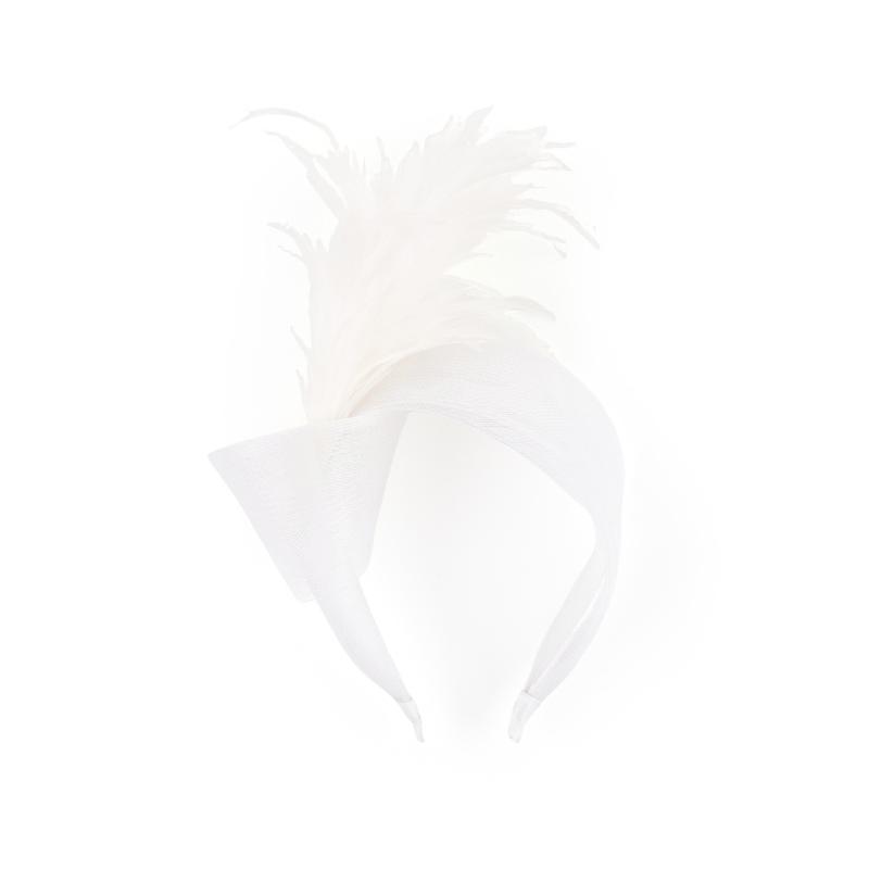 Элегантная повязка на голову с перьями и сетчатыми бантами в старинном стиле для женщин, девушек, свадебной вечеринки, фотосессии