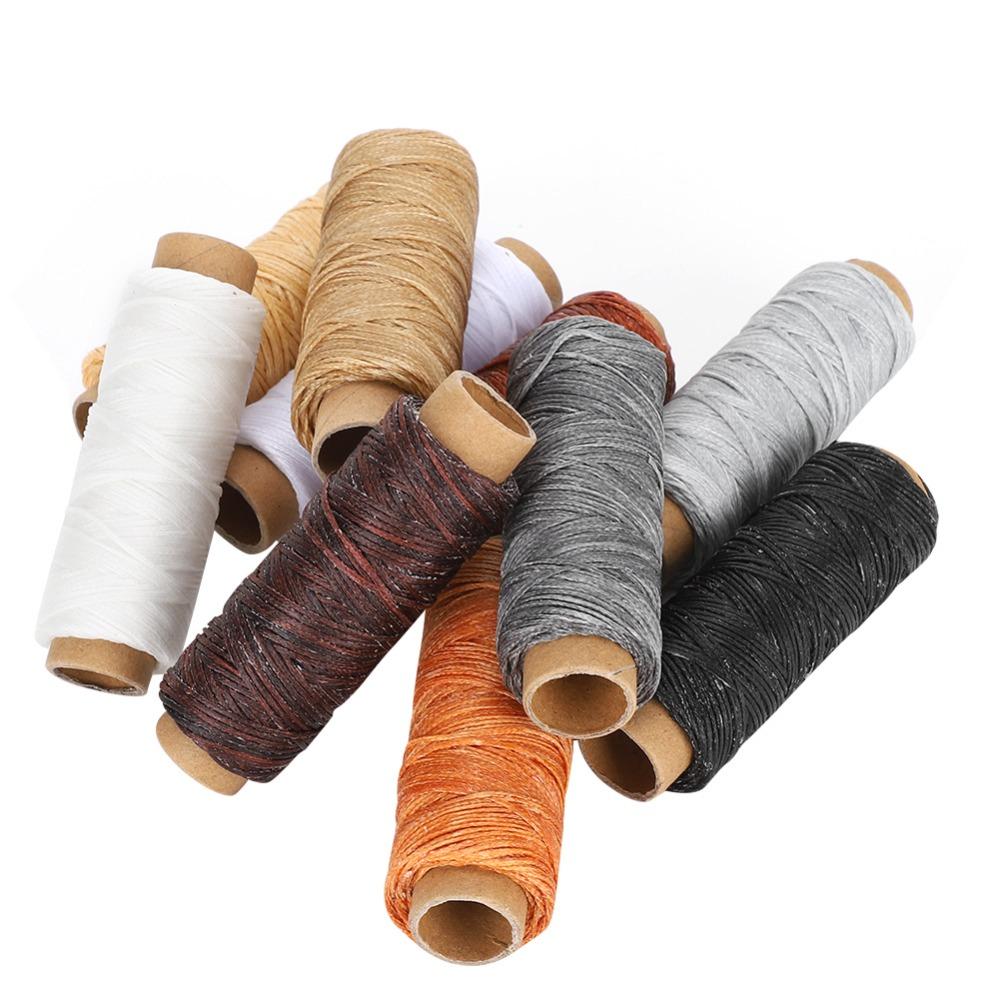 10pcs Polyester Filament Leather Sewing Thread Hand Stitch Thread Leather Craft DIY