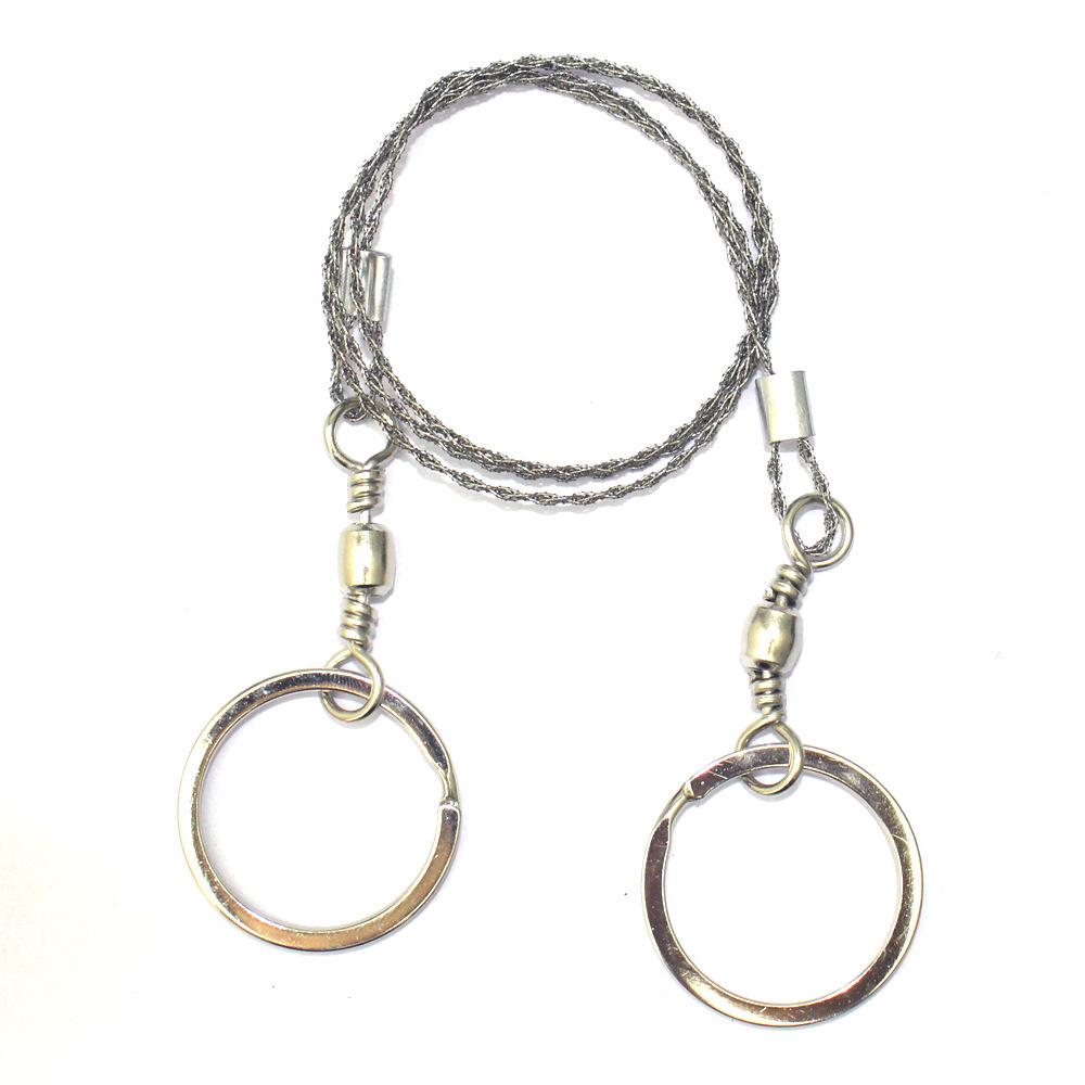 Полевая проволочная пила для выживания: Ручная стальная веревка для чрезвычайных ситуаций в дикой местности