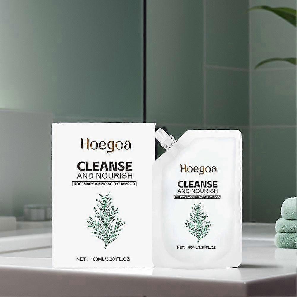Rosemary Biotin Shampoo for Hair Growth 100g Amino Acid Formula for Thin Hair and Sensitive Scalp