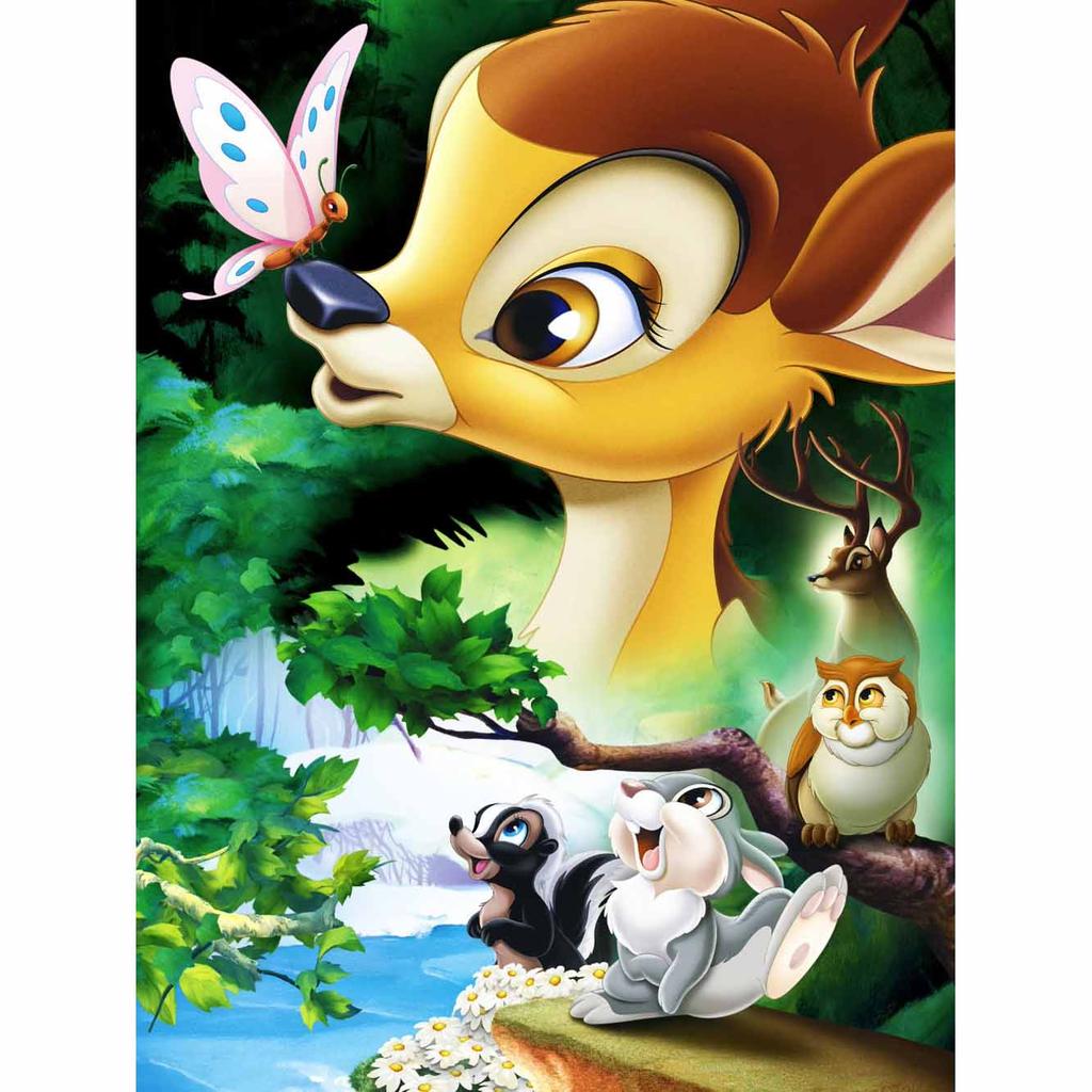 Бескаркасная алмазная мозаика Дисней Пиноккио Бэмби Белоснежка Лис и Пес Вышивка Новый декор для дома