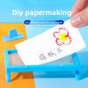 Набор для изготовления бумаги «Научный эксперимент» для детей DIY Образовательный набор для поделок для детей Обучающий