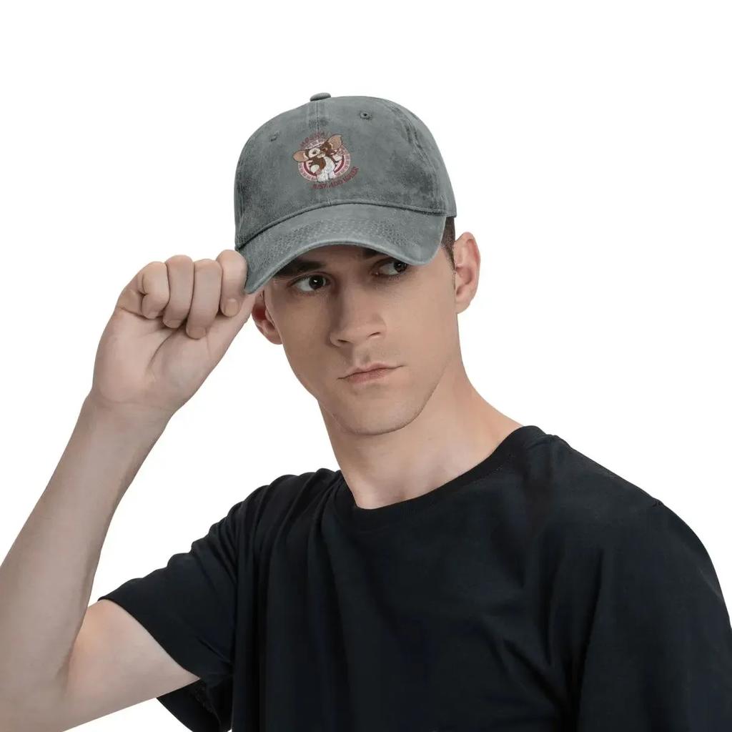 Стираная мужская бейсболка GIZMO Essential Trucker Snapback Ковбойские кепки Dad Hat Gremlin Комедийные шляпы для гольфа из фильмов ужасов