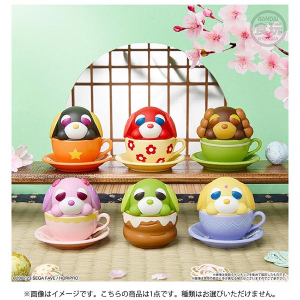 BAndai Конфетный Чайный Пес Хохо И Чехол 1 Штука [коллекция Еда Игрушка]