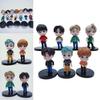 Изысканный набор из 7 фигурок звезд K-pop группы Bangtan Boys для уникального декора