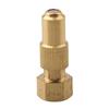 1Pcs 0.8/1.0/1.2/1.5/1.8mm Hole Brass Nozzle Garden Power Tool  Watering Irrigation System