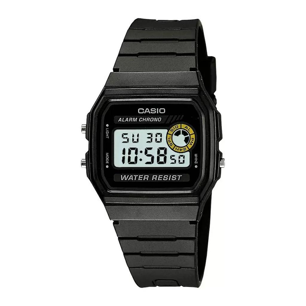 Цифровые унисекс черные часы, Black Digital Unisex Watch, Casio