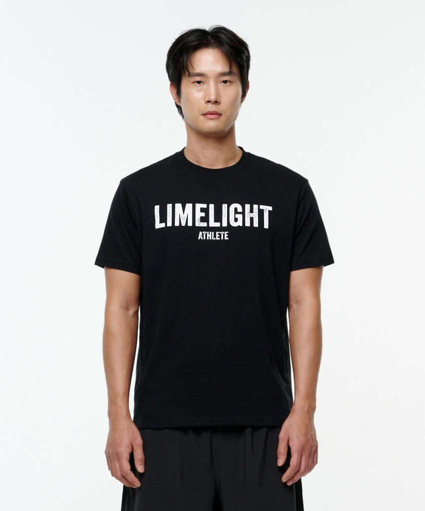 LIMELIGHT APPAREL Военная футболка для спортсмена (Черно-белый)
