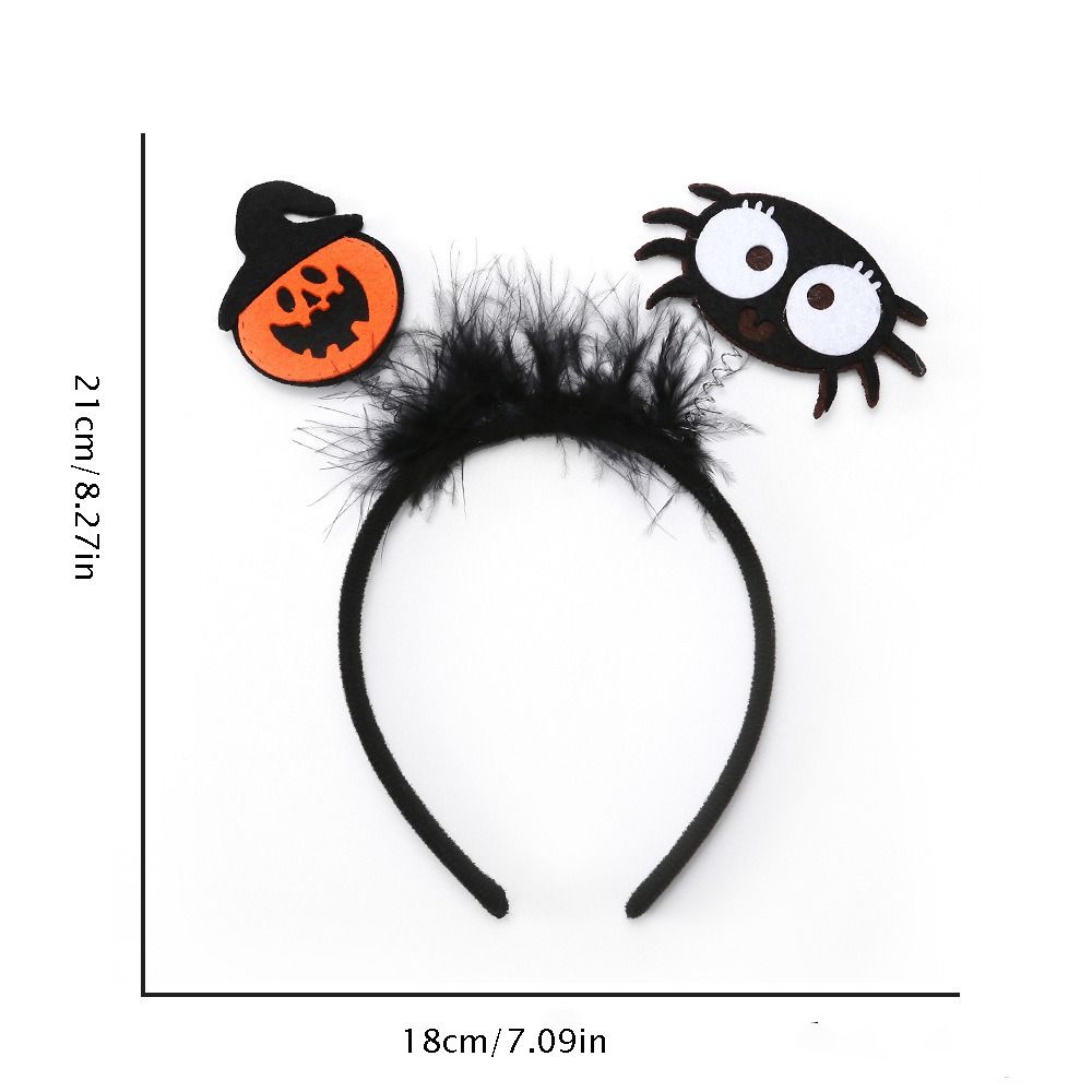 Spider Halloween Hairband Cartoon Ghost Headband Cute Pumkin Hairband  Halloween Party