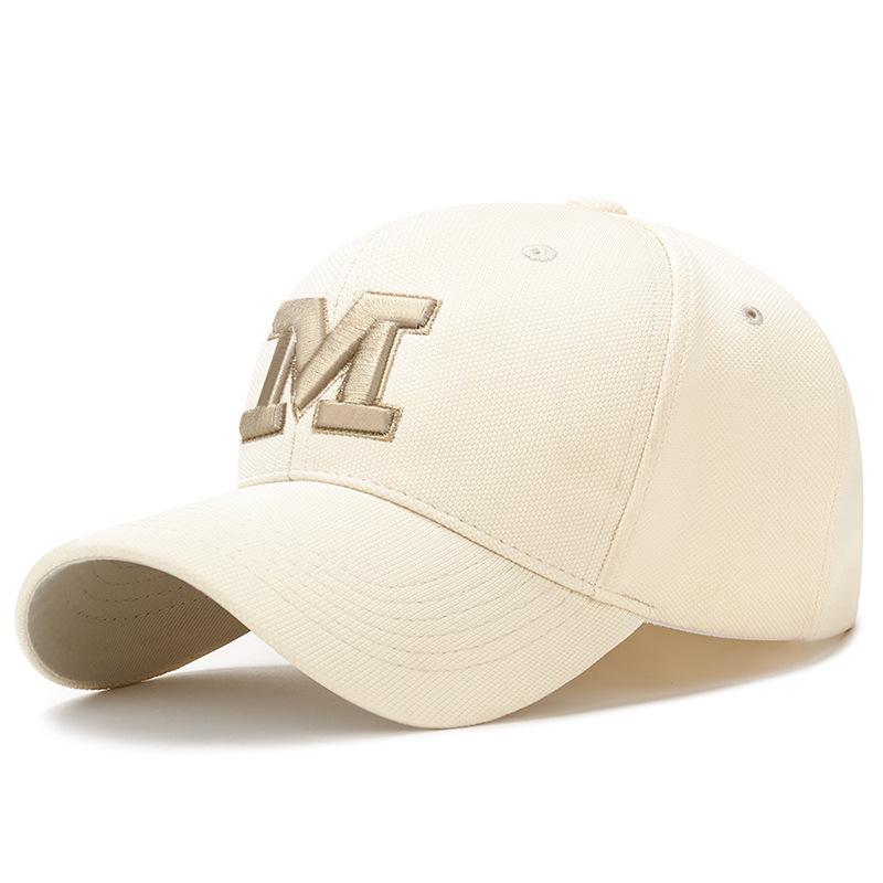 Letter-embroidered Baseball Cap, Outdoor Sunshade and Sun Protection Baseball Cap, Fashionable
