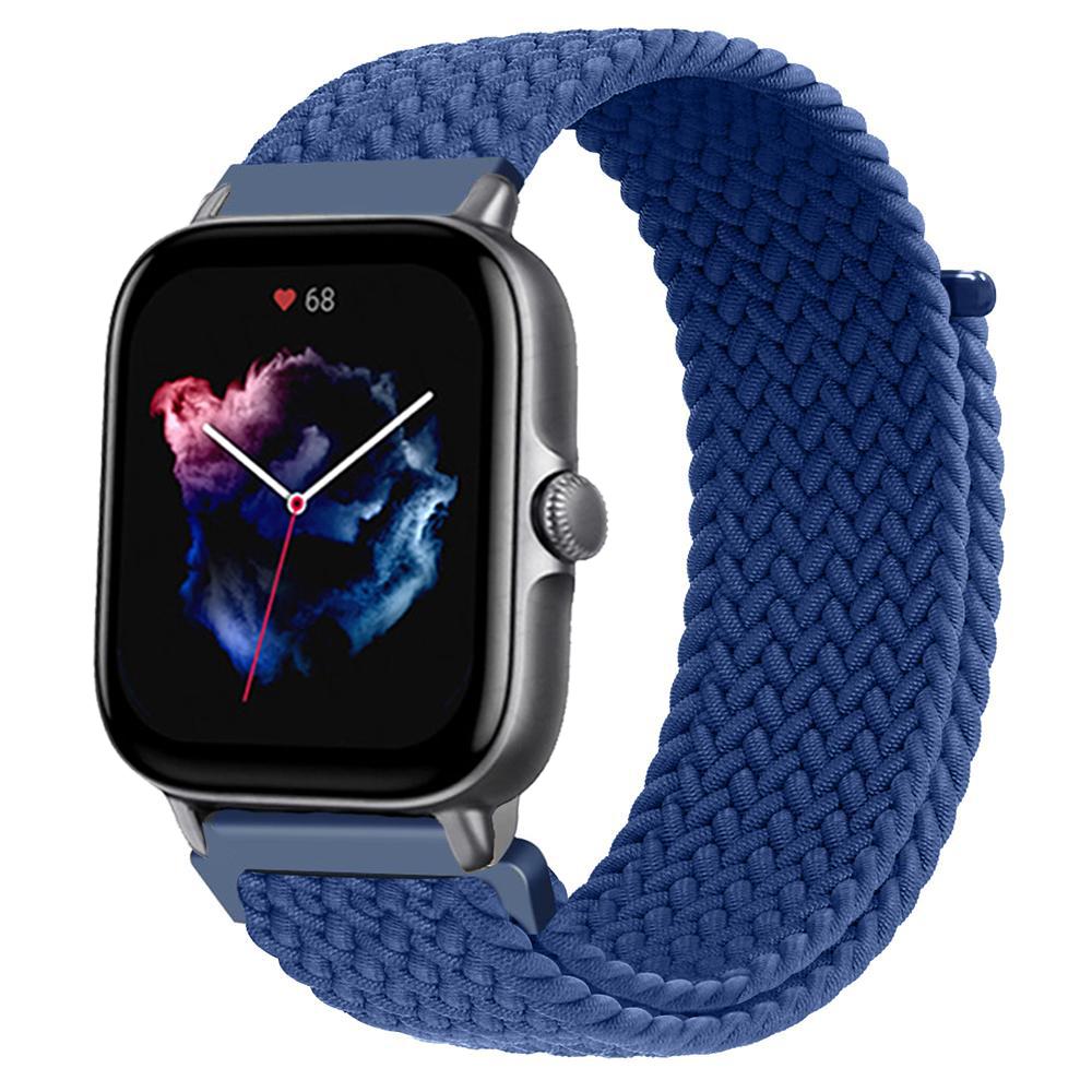 Band For Amazfit GTS/4/2/2e/3/GTS2 Mini/GTR/4/3/Pro/GTR2/47mm/stratos Braided Elastic 20mm/22mm watch Bracelet Amazfit bip strap