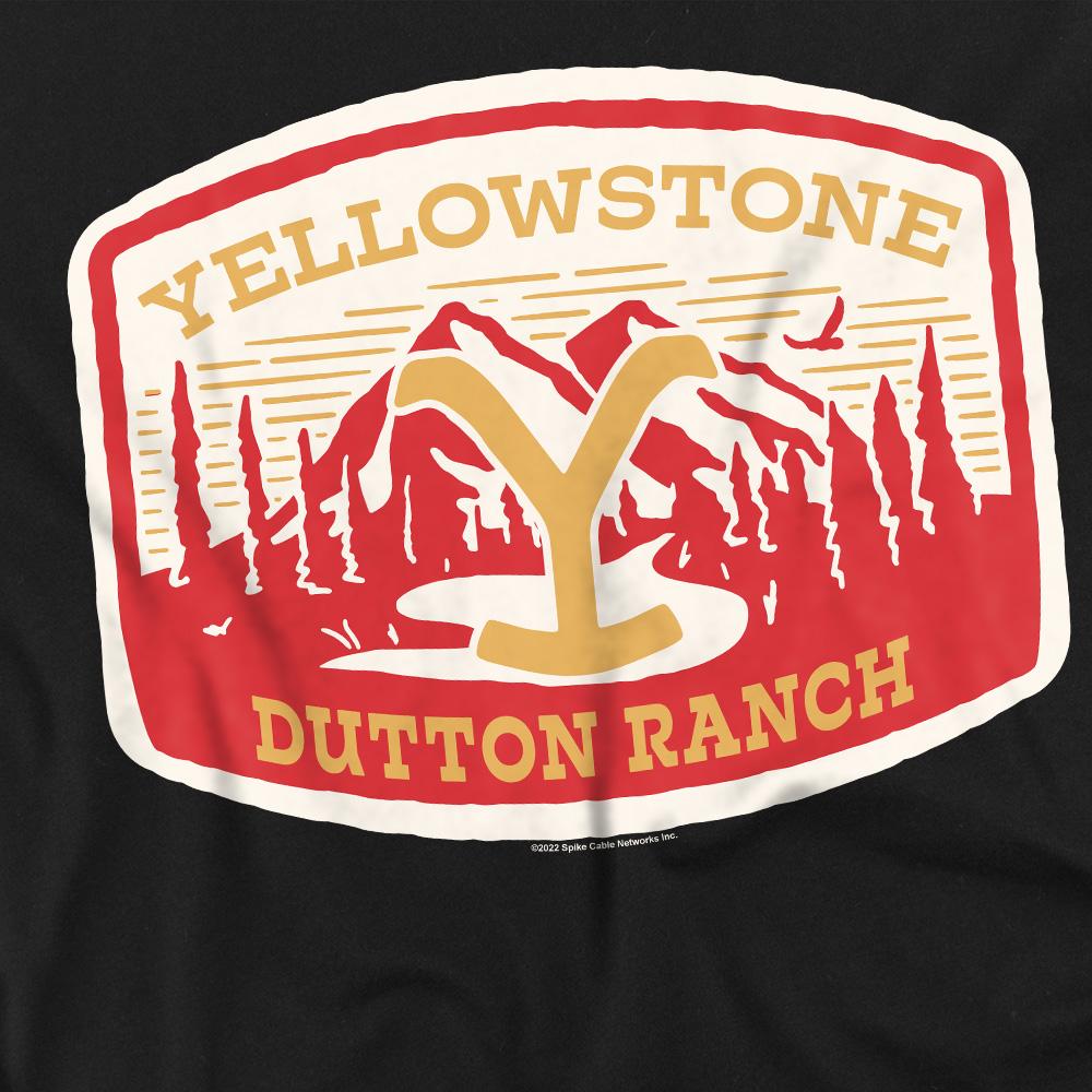 Yellowstone Mens Dutton Ranch Mountain T-Shirt