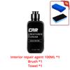 Крем-восстановитель для автомобиля, быстрая паста 100 мл, средство для восстановления пластика и кожи, моющееся, освежающее, стареющее, для мытья, ухода