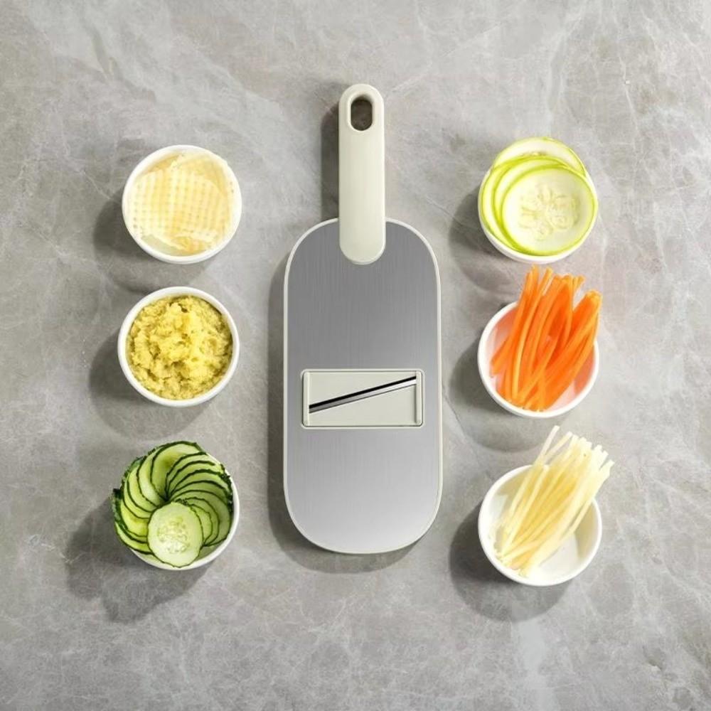 Effortless Kitchen Julienne Slicer Handheld Food Processor Space Saving Vegetable Cutter Shredding