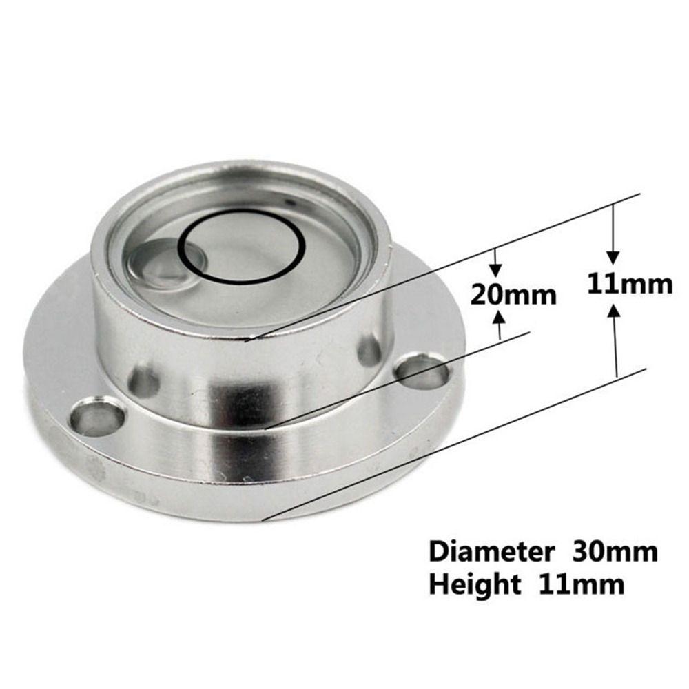 Metal Horizontal Beads High Quality Metal Circular Level Bubble Level Small Bulls Eye Level Mini
