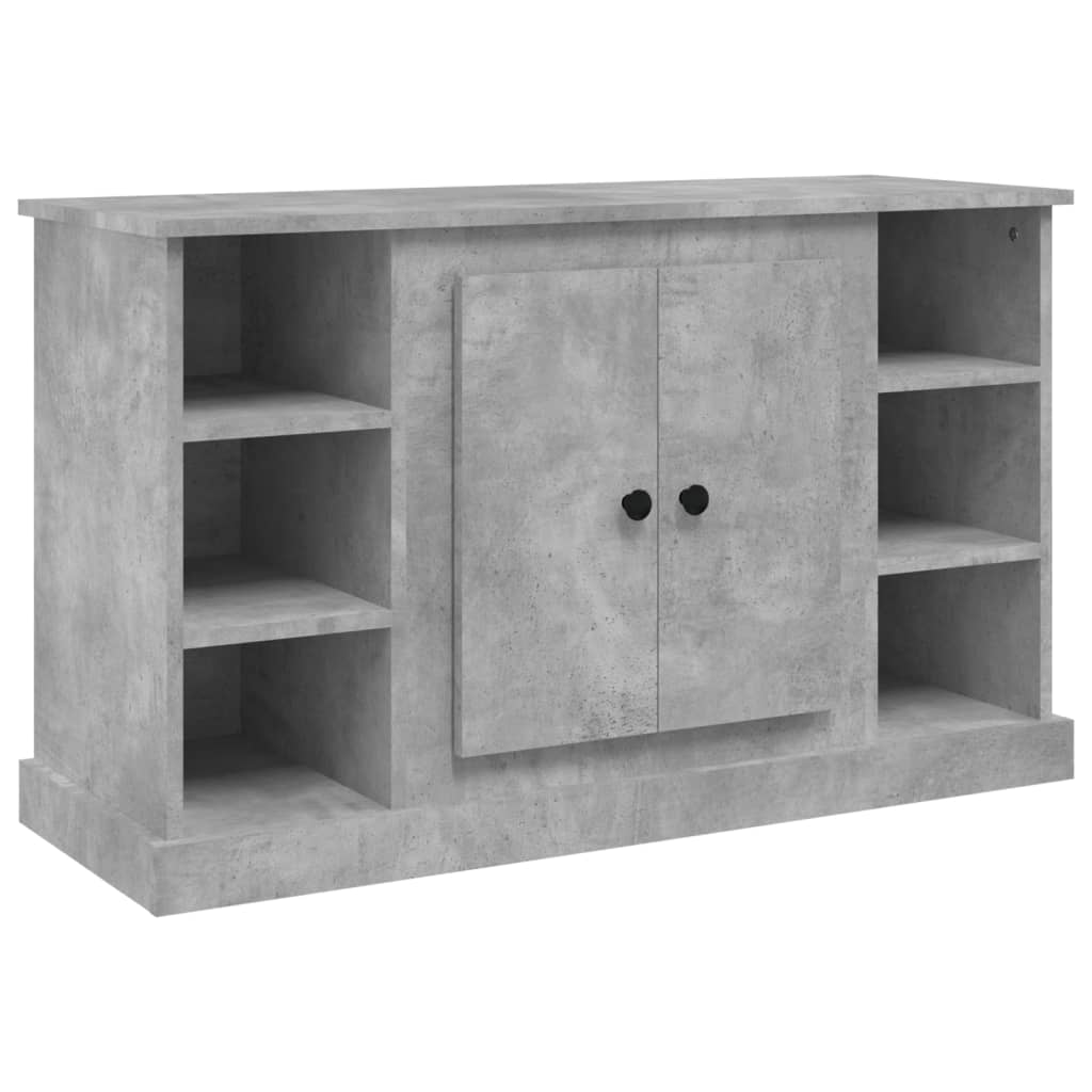 Sideboard Concrete Grey 100 x 35.5 x 60 cm Engineered Wood