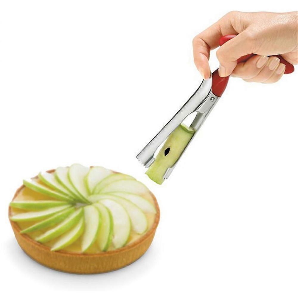 Stainless Steel Apple Corer,Multifunction Apple Corer Tool with Ergonomic Handle less