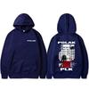 Rapper Plk Polak Graphic Hoodie Man Vintage Casual Oversized Pullover Men's Women's Hip Hop Fashion Pop Music Hooded Sweatshirt