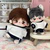 Colorful Hoodie 10cm Cotton Doll's Clothes Sport Set Plush Doll Clothes  Doll Accessories