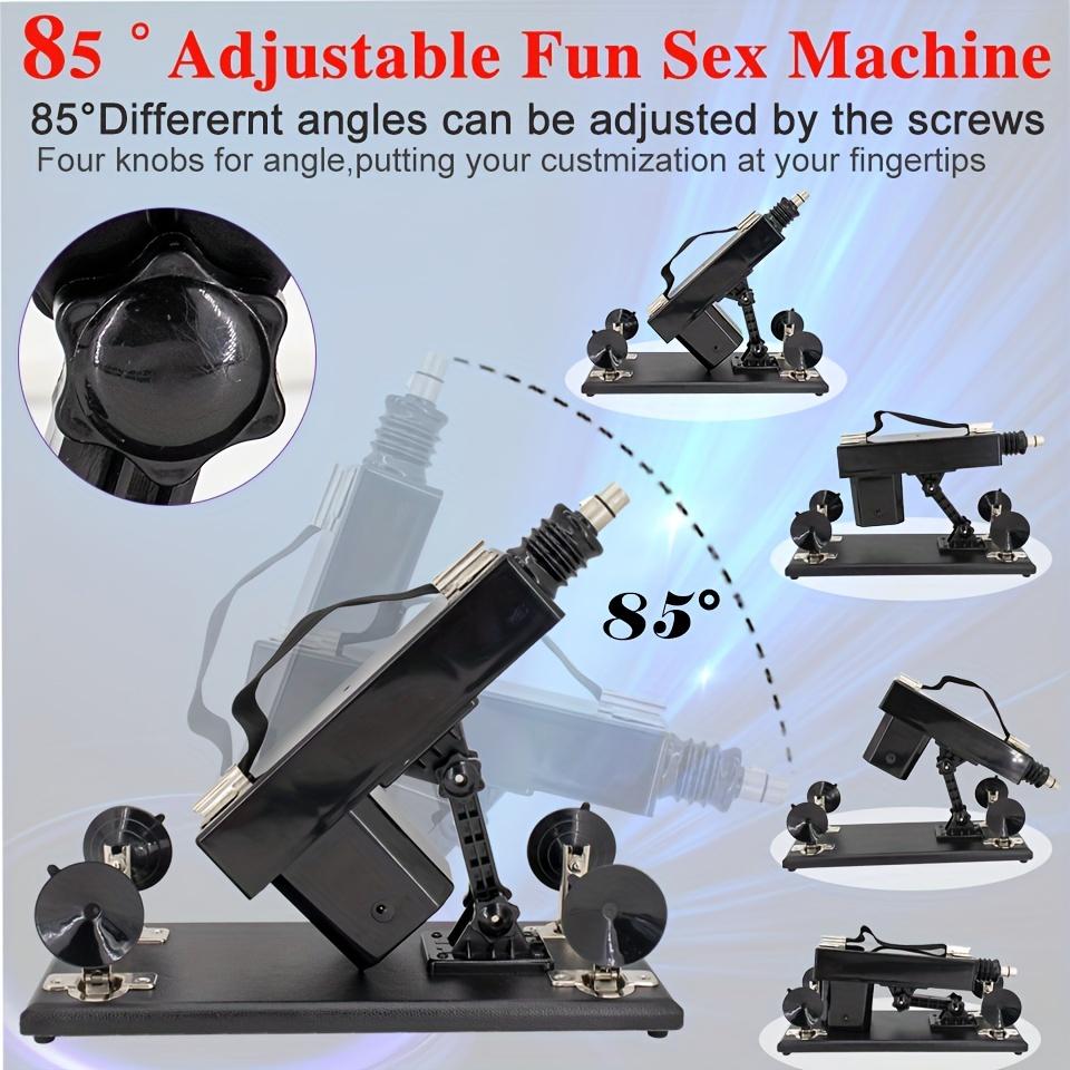 Новая деликатная секс-машина Игрушки для взрослых Машина для вставки Машина для толкания с дилдо для пар Секс-игра