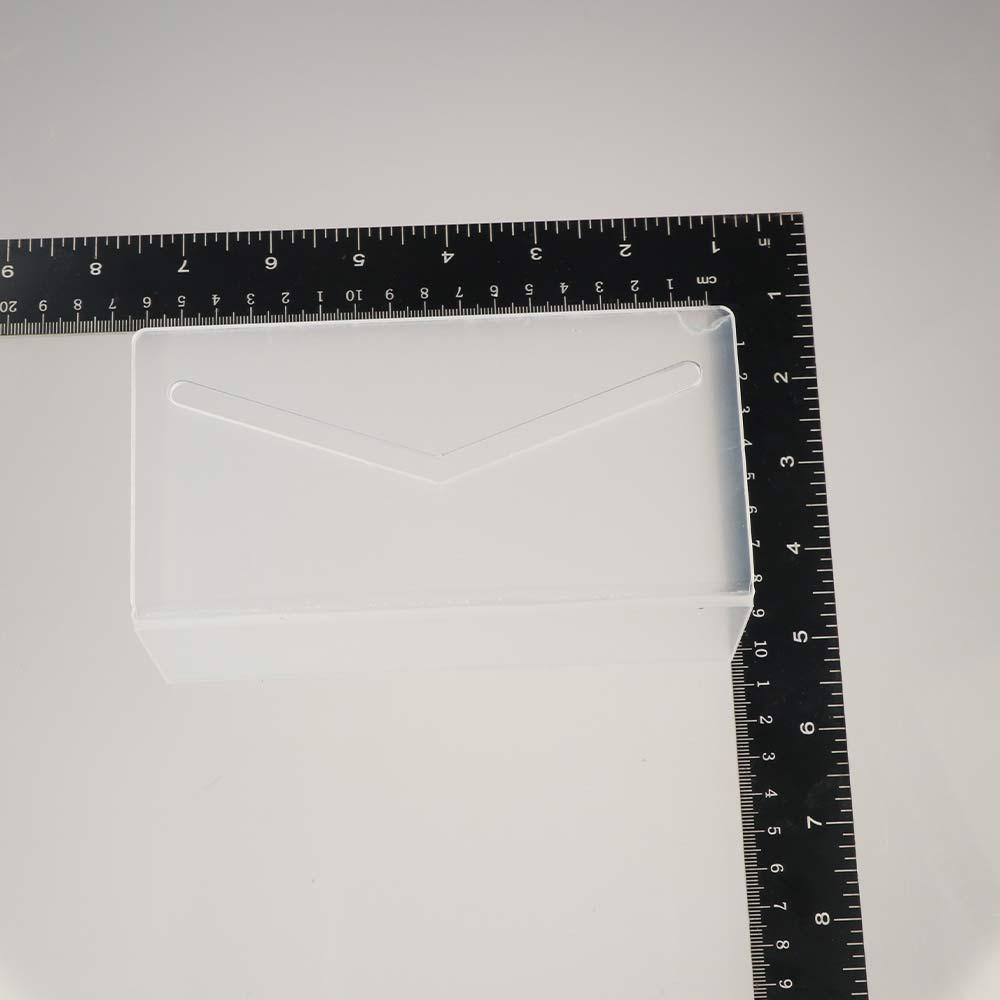 Acrylic File and Letter Holder Lightweight Envelope and Bill Sorter Mail Holder Rack School