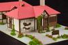 Anitecture 04 Заказывается ли у вас кролик BLOOM Hot Bakery House Scale Paper Craft PP097? & Родители Какао 1/150