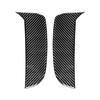 2X Carbon Fiber Exterior Front Fog Light Strip Trim For Porsche Macan -