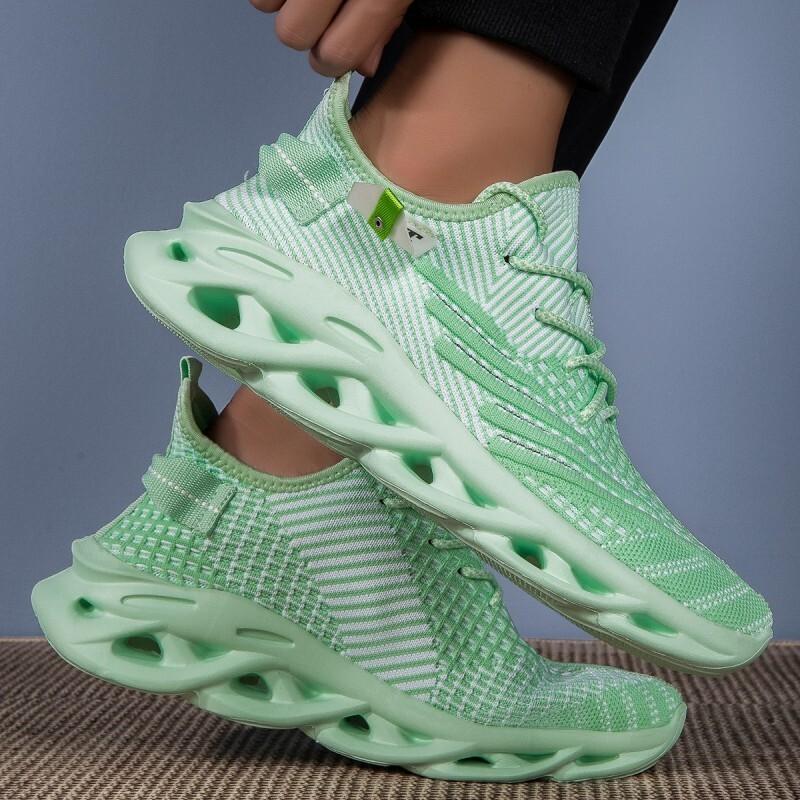 Men Casual Sport Shoes Breathable Lightweight Sneakers Outdoor Mesh Black Running Shoes Athletic Jogging Tennis Walking Shoes