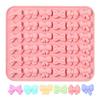 Силиконовые формы для бантиков с 6 различными формами, форма для шоколада и мастики с 36 ячейками для бантиков для кексов, тортов, сахарной мастики