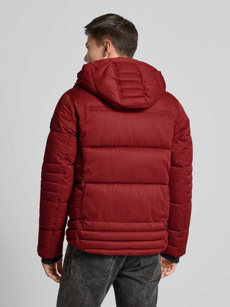 Зимняя куртка Tom Tailor Puffer Winter Jacket With Detachable Hood (1044772) бордовый темно-красный
