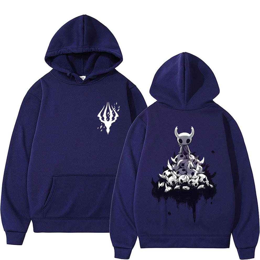 Худи с графическим принтом Hollow Knight Подарок фанатам Мужская Женская Одежда Мода Оверсайз Уличная Мода Мужской Повседневный Худи-пуловер