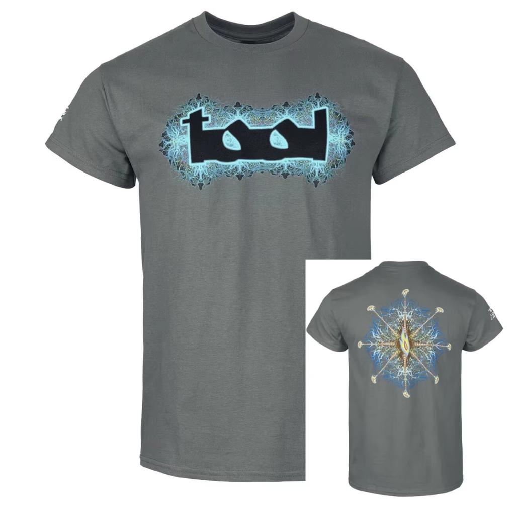 Blue Spectre Tool Band TShirt Cotton Graphic Tee Men Women Summer Streetwear