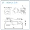 Flange Style Cable Connectors SP13 Connector Socket Plug Waterproof Connector  Electrical